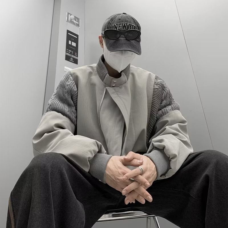 Áo Khoác K09sauce Phong Cách Retro Thời Trang Cao Cấp Cho Nam