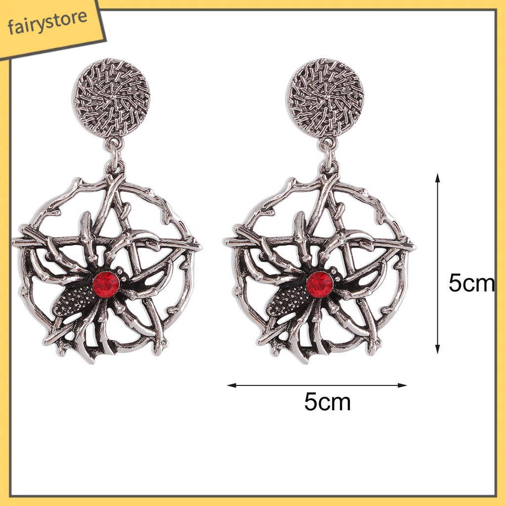 1 Đôi Bông Tai Hợp Kim Dáng Dài Chống Gỉ Phong Cách Vintage