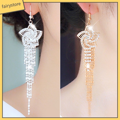 Dây Tua Rua Đính Đá Bằng Hợp Kim Xinh Xắn Dùng Trang Trí