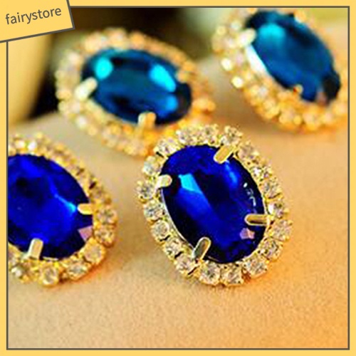 Bông Tai Đính Đá Thời Trang Dành Cho Nữ