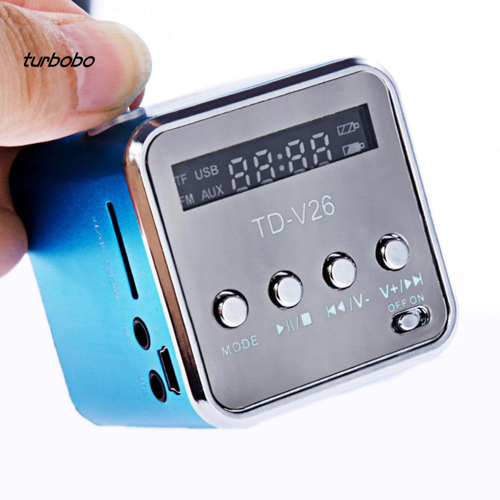 Loa Thể Thao turbobo Mini Màn Hình LCD Siêu Trầm