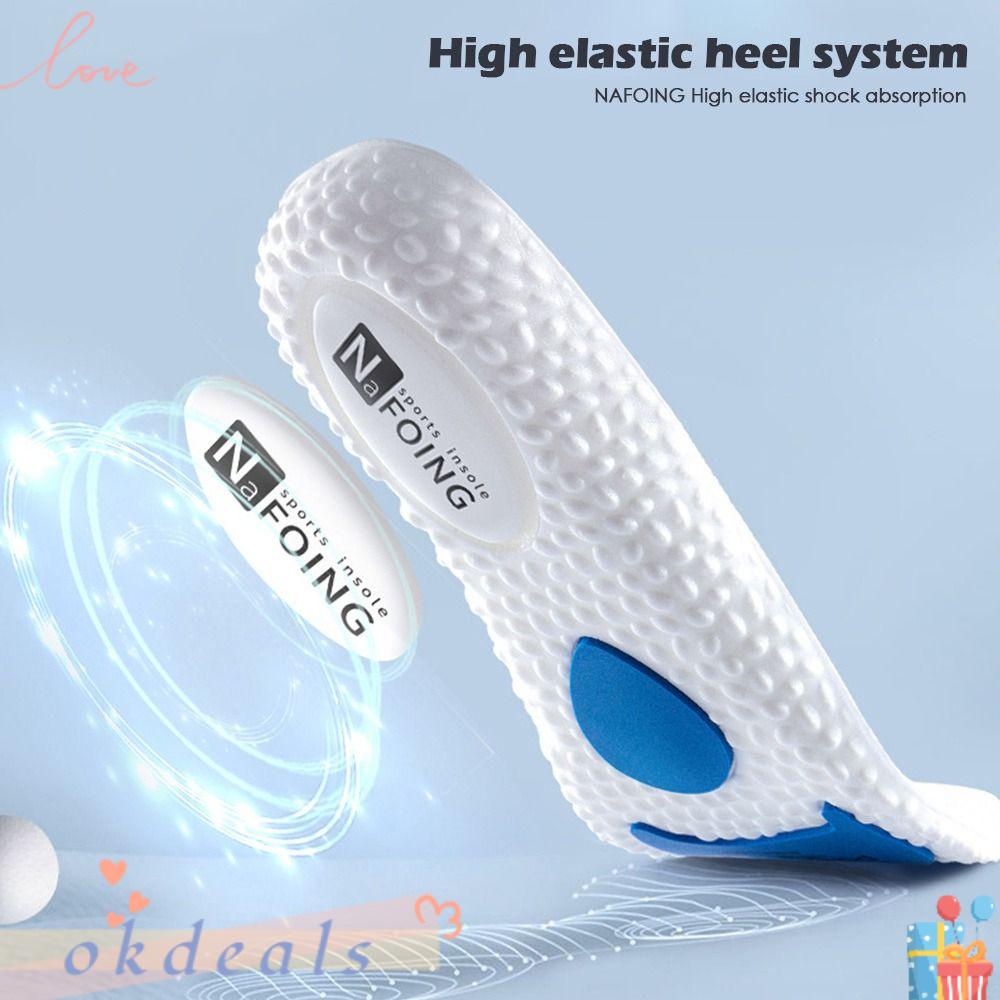 OKDEALS Đệm Lót Giày Vô Hình Nâng Chiều Cao Chăm Sóc Bàn Chân Unisex