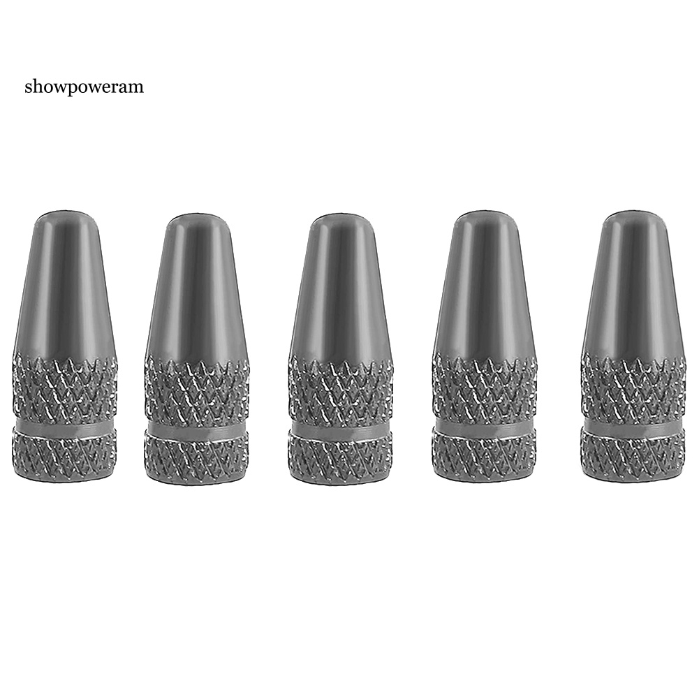Set 5 Nắp Van Xe Đạp MTB Bằng Hợp Kim Nhôm Chống Bụi