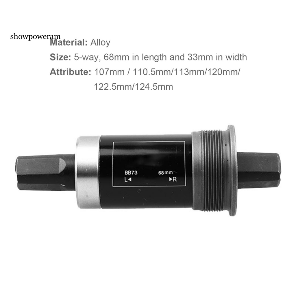 1 Bộ Trục Dưới Bằng Hợp Kim Chống Gỉ BB73 Dành Cho Xe Đạp