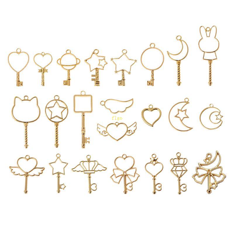 Set 5 Khung Hình Học Mini Làm Trang Sức