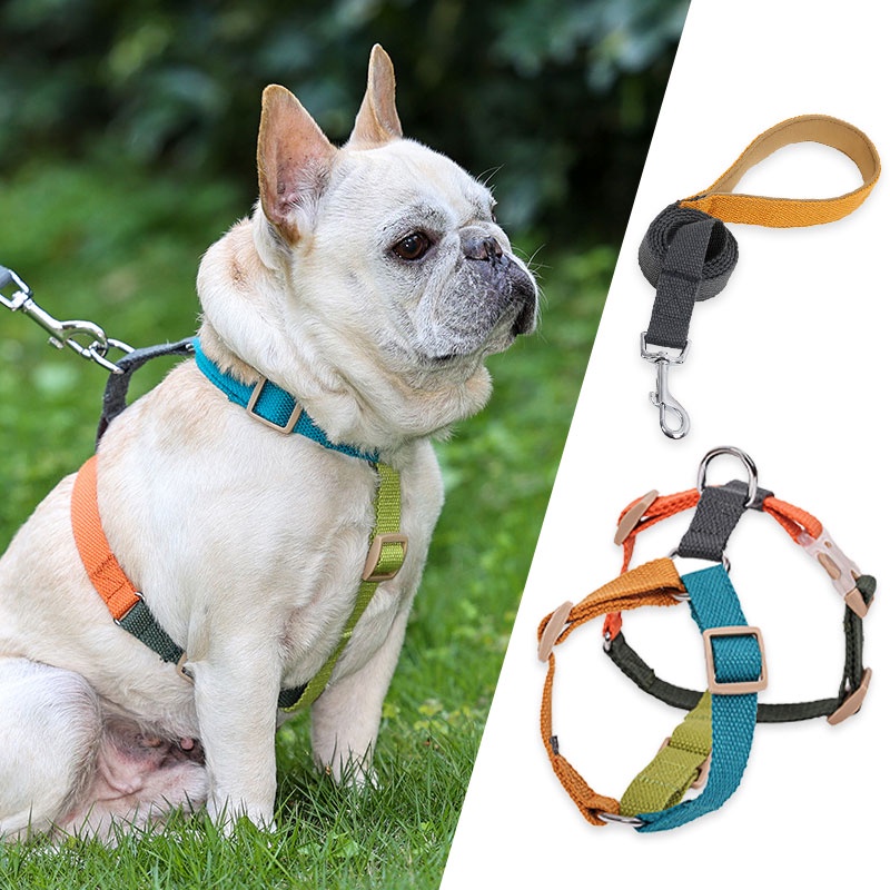 HamshMoc Bộ Dây Dắt Và Dắt Thú Cưng Đi Dạo Mềm Mại Thoải Mái Bền Bỉ Có Khóa Tháo Gỡ Nhanh Cỡ Nhỏ / Vừa / Nhỏ