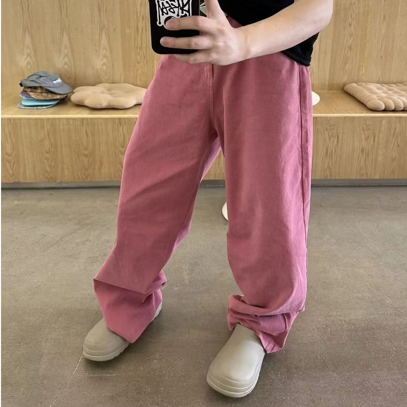 Quần Jean Ống Rộng Thời Trang Hip Hop Đường Phố Cá Tính Cho Nam