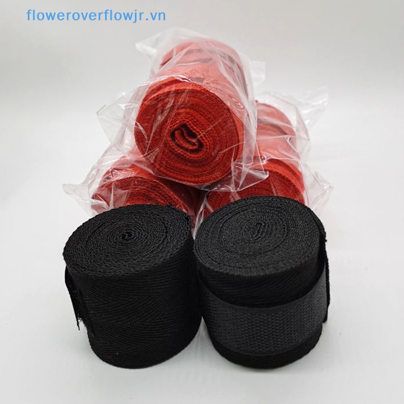 Băng Quấn Cổ Tay Bằng Cotton 2.5M Hỗ Trợ Luyện Tập Muay Thai Boxing