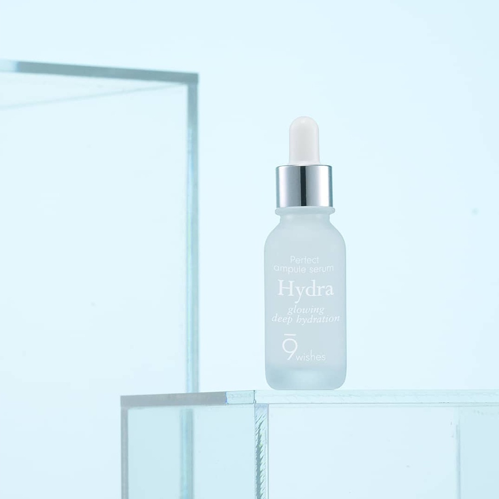Tinh chất dưỡng ẩm 9Wishes Hydra Glowing Deep Hydration Ampule Serum