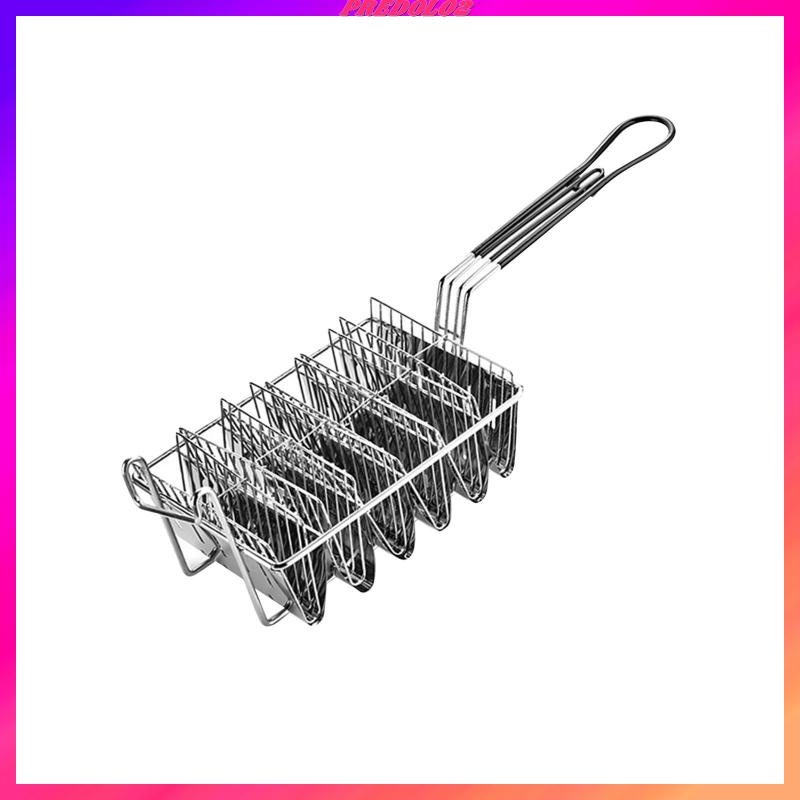 [Predolo2] Rổ Taco Để Chiên Taco 4 Ngăn