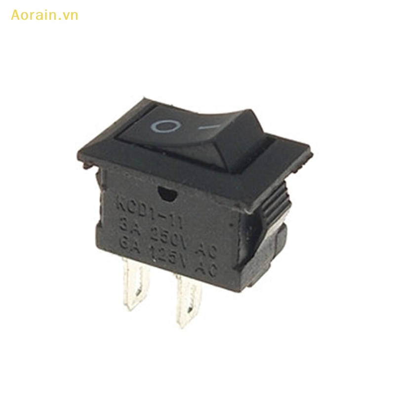 1 Công Tắc Nút Bật / Tắt Mini 10 * 15mm 2Pin ON / OFF Cho Xe Hơi / Tàu Thuyền