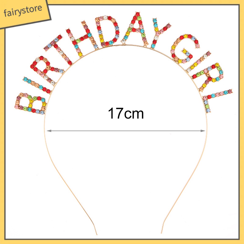 Băng Đô Cài Tóc Hình Vương Miện Đính Đá Nhiều Màu Lấp Lánh Cho Bé Gái