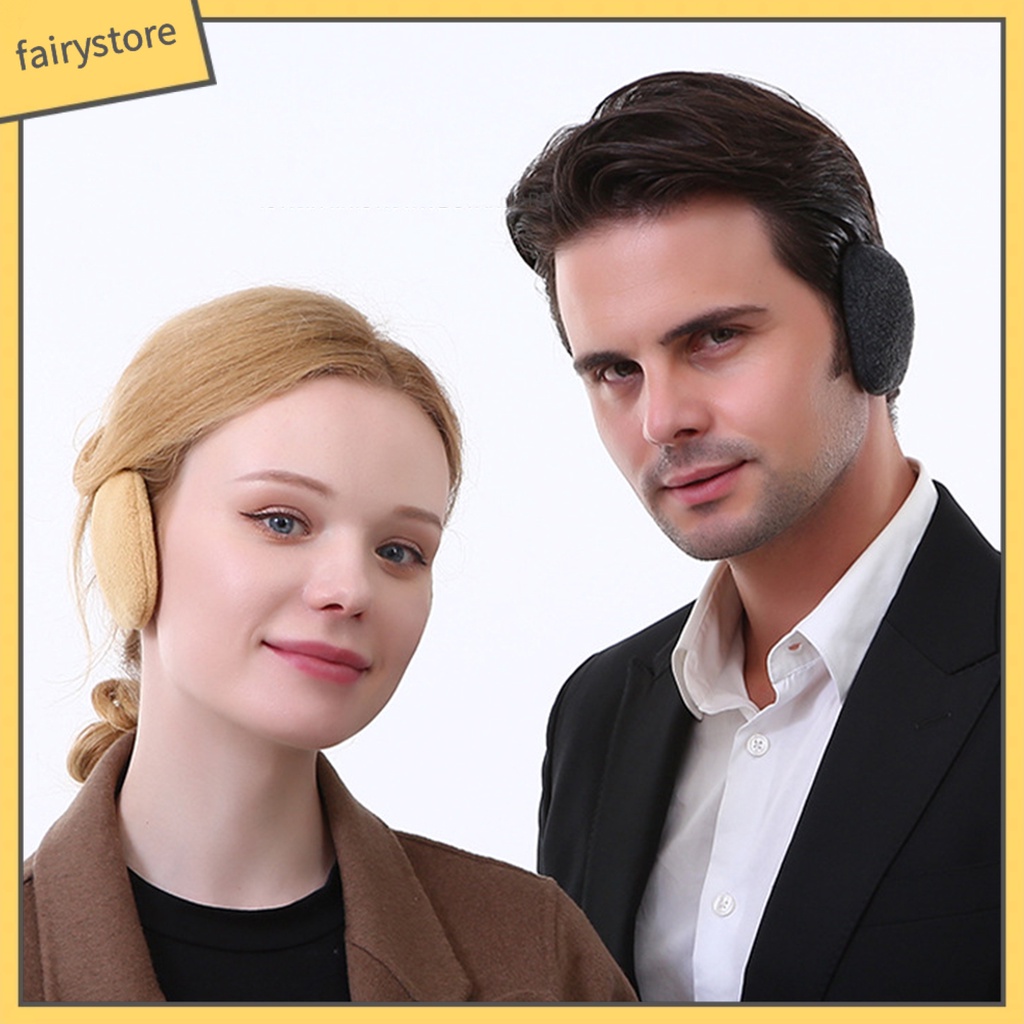 1 Cặp Chụp Tai Giữ Ấm Mùa Đông Mềm Mại Chống Gió Chống Rơi Có Thể Giặt Rửa Cho Nam Và Nữ