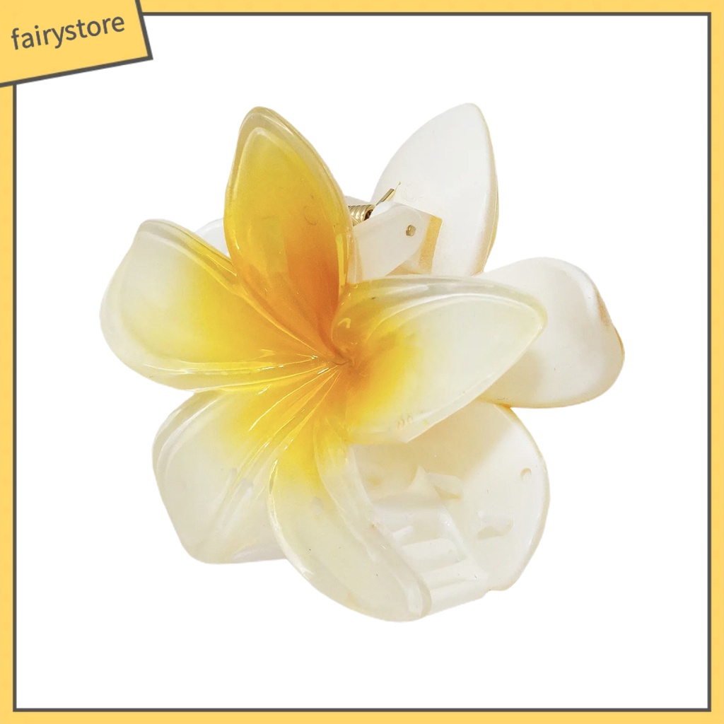 Kẹp Tóc Hình Hoa Màu Gradient Chống Trượt Thời Trang Cho Nữ