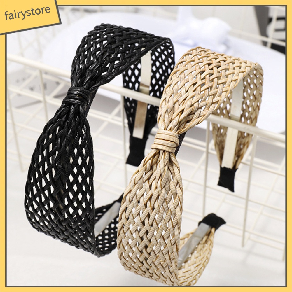 Băng Đô Thắt Nút Phong Cách Vintage Cho Nữ