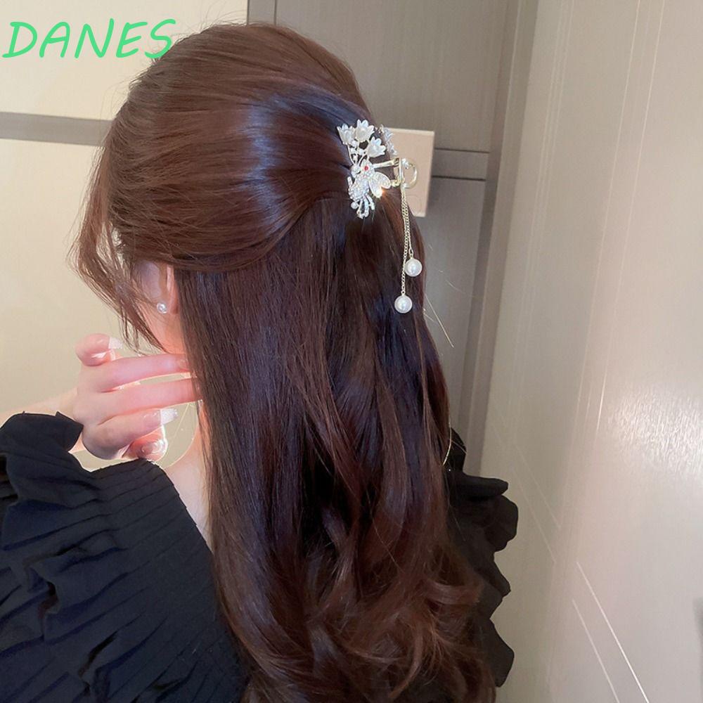 Kẹp Tóc Càng Cua Cố Định Đuôi Ngựa Hình Quả Cherry Dễ Thương Phong Cách Vintage