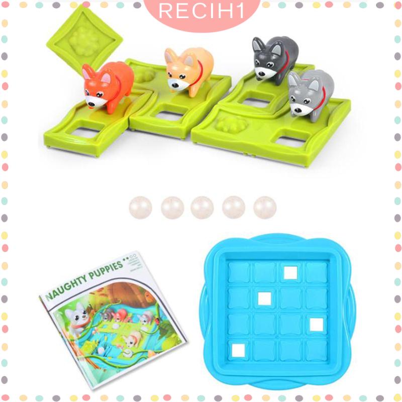 Bộ Đồ Chơi Xếp Hình Trượt Hoạt Hình Dành Cho Trẻ Em 3 4 5 6 7 Tuổi