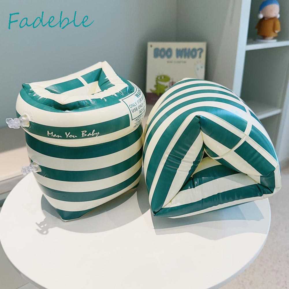 1 Cặp Phao Bơi Bơm Hơi Đeo Cánh Tay Bằng PVC In Họa Tiết Dễ Thương Cho Người