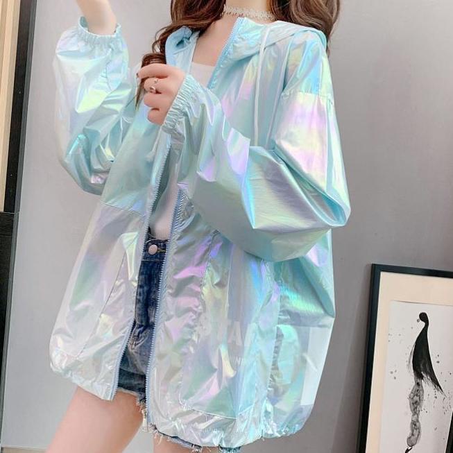 Áo Khoác Cardigan Mỏng Chống Nắng Dáng Rộng Phong Cách Phương Tây Thời Trang Mùa Hè Cho Nữ