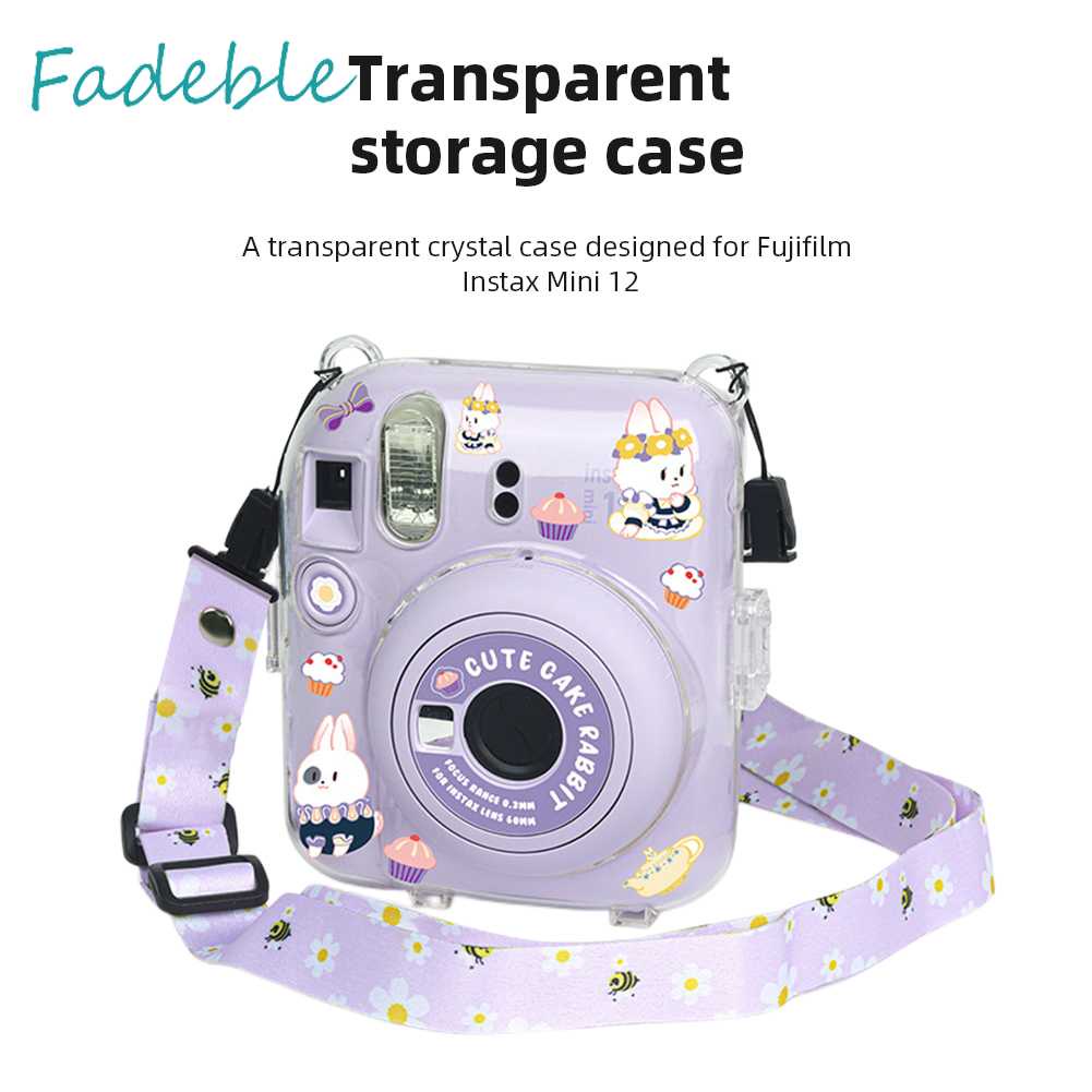 Ốp Bảo Vệ Máy Ảnh Kèm Dây Đeo Thời Trang Cho Mini