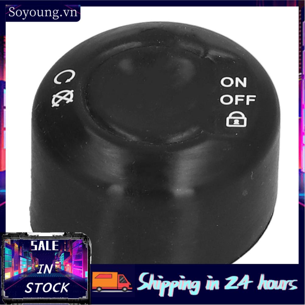 Soyoung Ignition Switch Protective Cap  Wearproof Engine Start Button Cover Scratchproof for Motorcycle