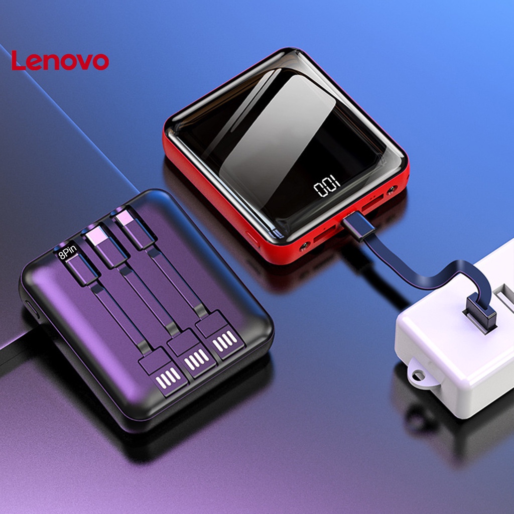 Sạc dự phòng LENOVO 20000mah có màn hình hiển thị kích thước lớn đa năng tiện dụng cho Android