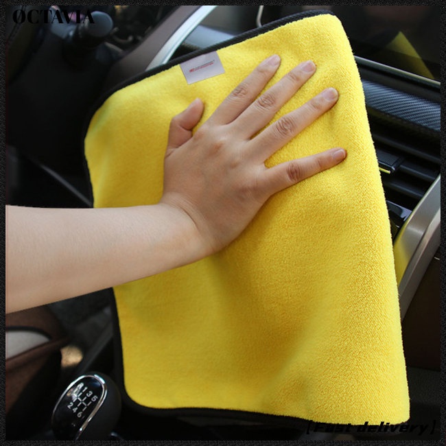 Khăn Lau Xe Hơi Bằng Sợi Microfiber Chất Lượng Cao