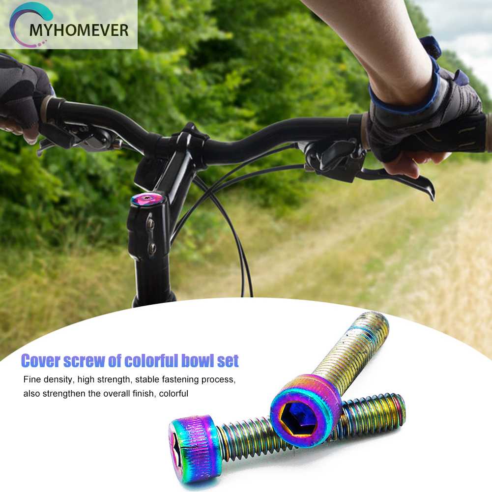 Set 2 Nắp Đậy Ốc Vít M6 30mm Chuyên Dụng Dành Cho Phuộc Trước Xe Đạp