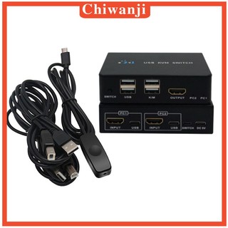 Bộ Chia 2 Cổng USB KVM Kèm 2 Cổng USB 2.0 2 PC