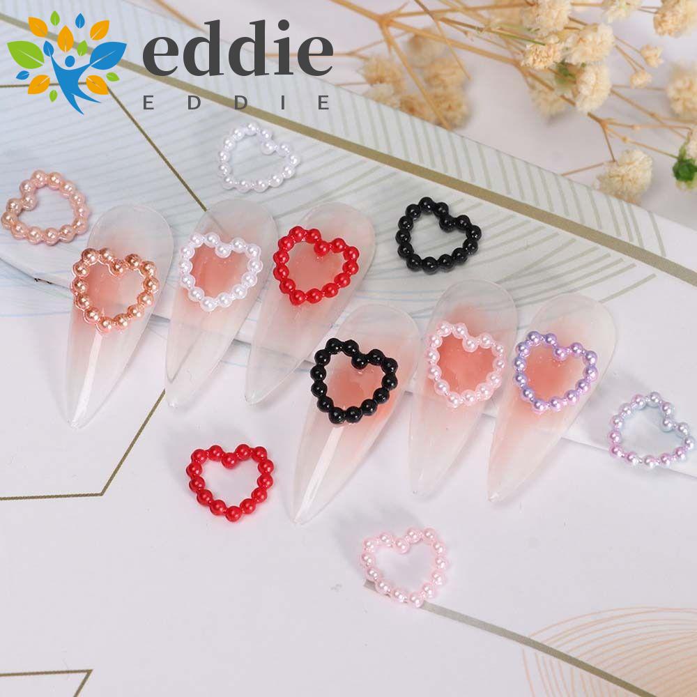 Phụ Kiện Trang Trí Móng Tay Trái Tim 26 Edie Phong Cách Hàn Quốc