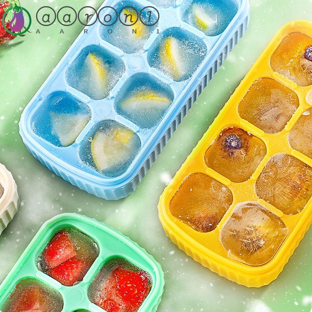 Khay Silicone Làm Đá Viên Mini Có Thể Tái Sử Dụng Aron1