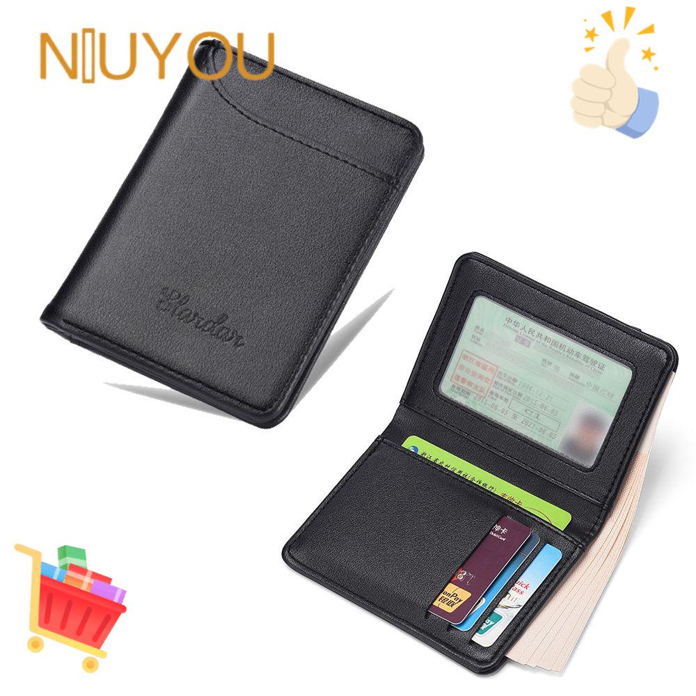 Ví Da Kẹp Tiền Và Thẻ Tín Dụng Phong Cách Doanh Nhân Cho Nam