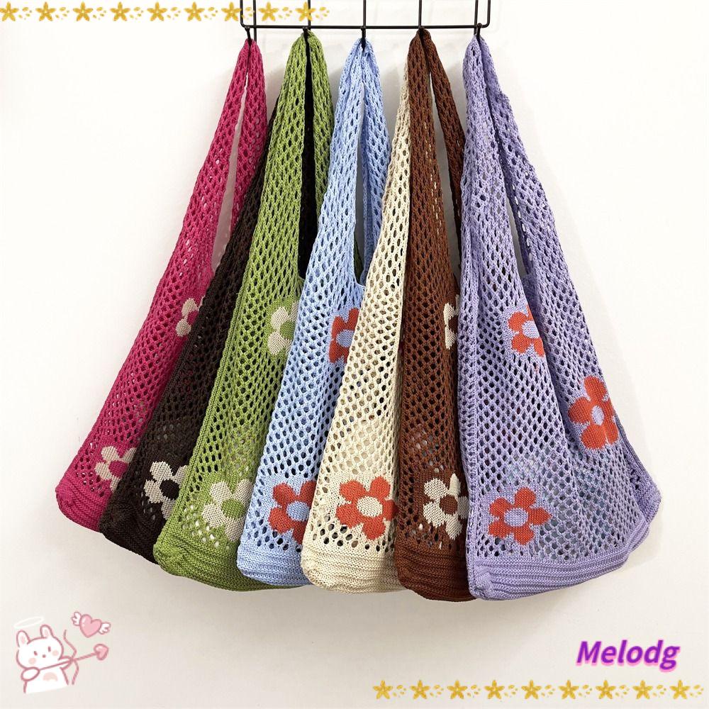 Túi Đeo Vai Đan Len Sức Chứa Lớn Thời Trang Mùa Hè