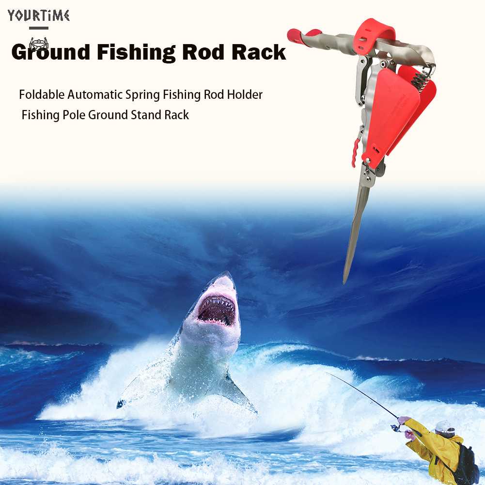 Giá Đỡ Cần Câu Cá Tự Động Có Thể Gấp Gọn Tiện Dụng