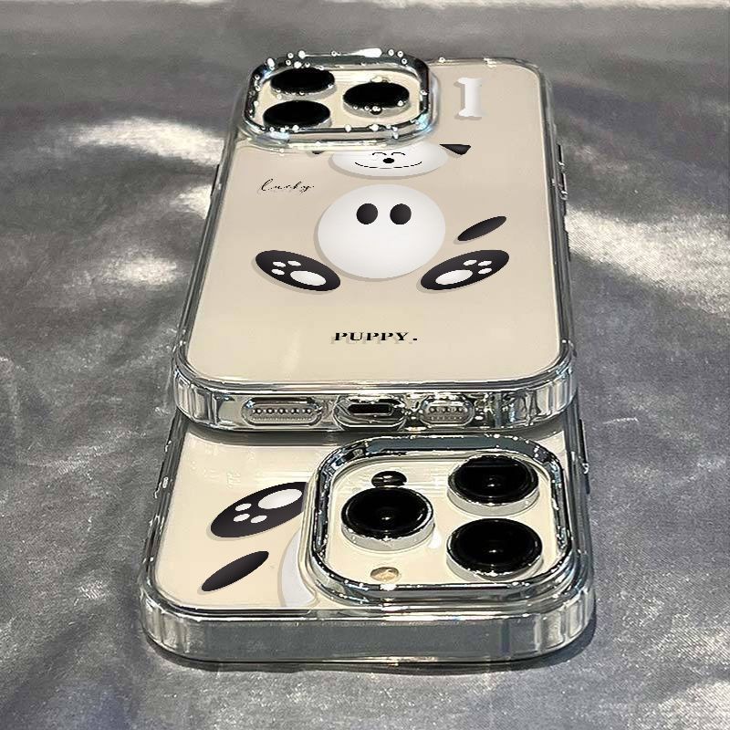 ✅Ốp Điện Thoại Mềm Chống Sốc In Hình Cún Dễ Thương Cho Iphone 711max8 xs 14Pro 12 13 / YEBB