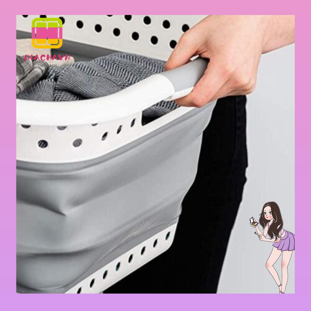Giỏ Đựng Đồ Giặt / Đồ Chơi Đa Năng Có Thể Gấp Gọn Tiện Dụng