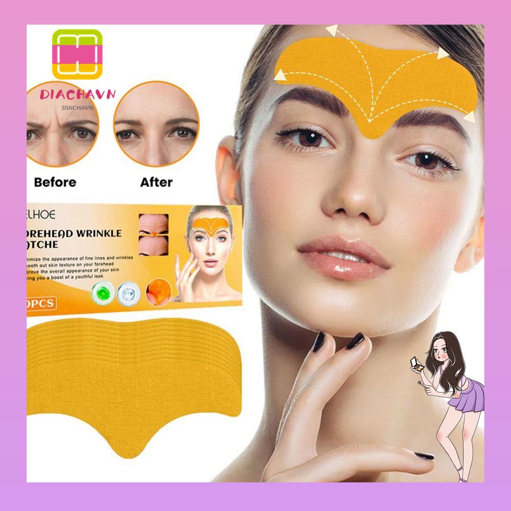 Bộ 2 Miếng Dán Loại Bỏ Nếp Nhăn Ở Trán Và Trán