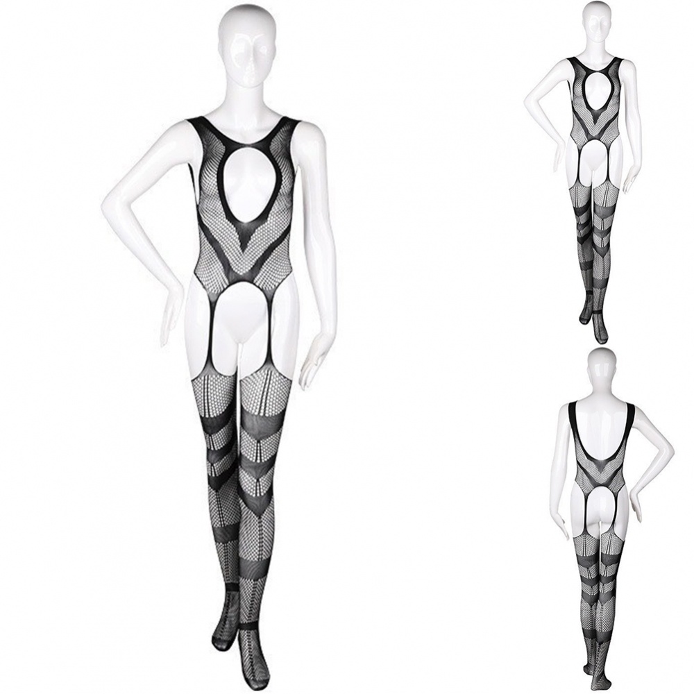 Bộ Đồ Lót Toàn Thân Hai Dây Jacquard Toàn Thân