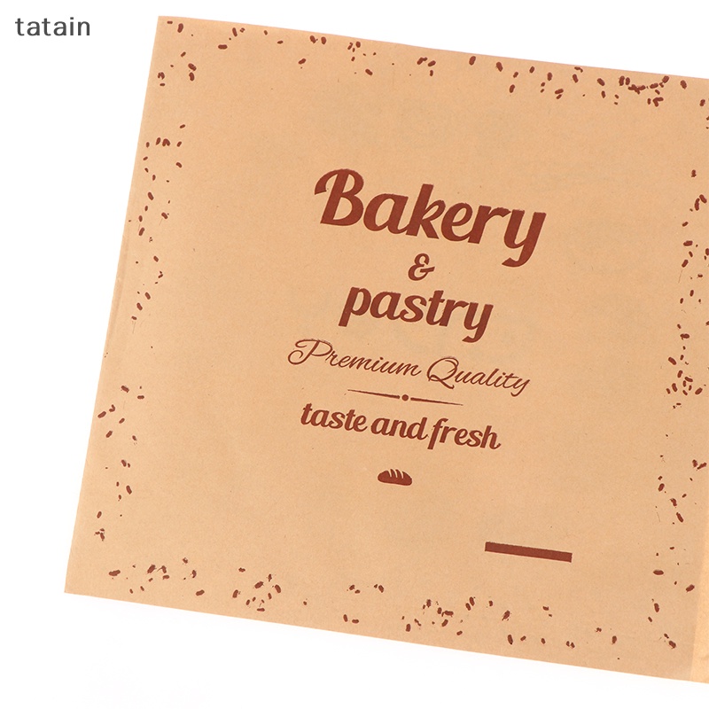 Set 50 Túi Giấy Đựng Bánh Sandwich Tiện Dụng