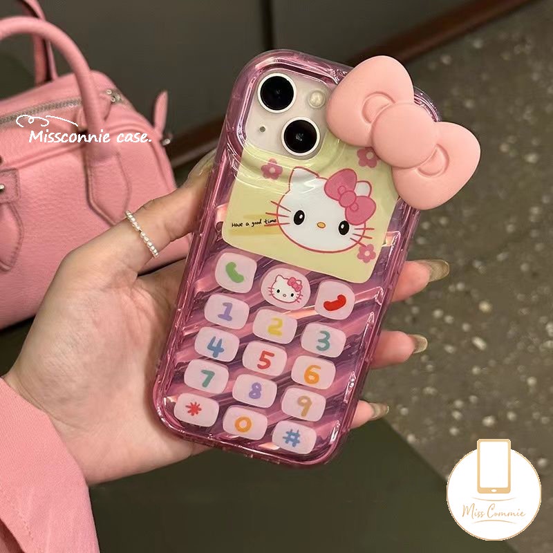 Ốp Điện Thoại Dẻo Màu Laser Hình Hello Kitty 3D Cho IPhone 11 12 13 14 Pro MAX 7 8 6 6S Plus XR X XS MAX SE 2020