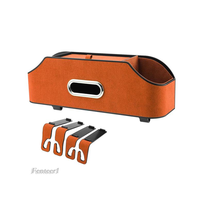 Giá Đỡ Cốc / Khăn Giấy Gắn Ghế Ngồi Xe Hơi Fenteer1 Tiện Dụng