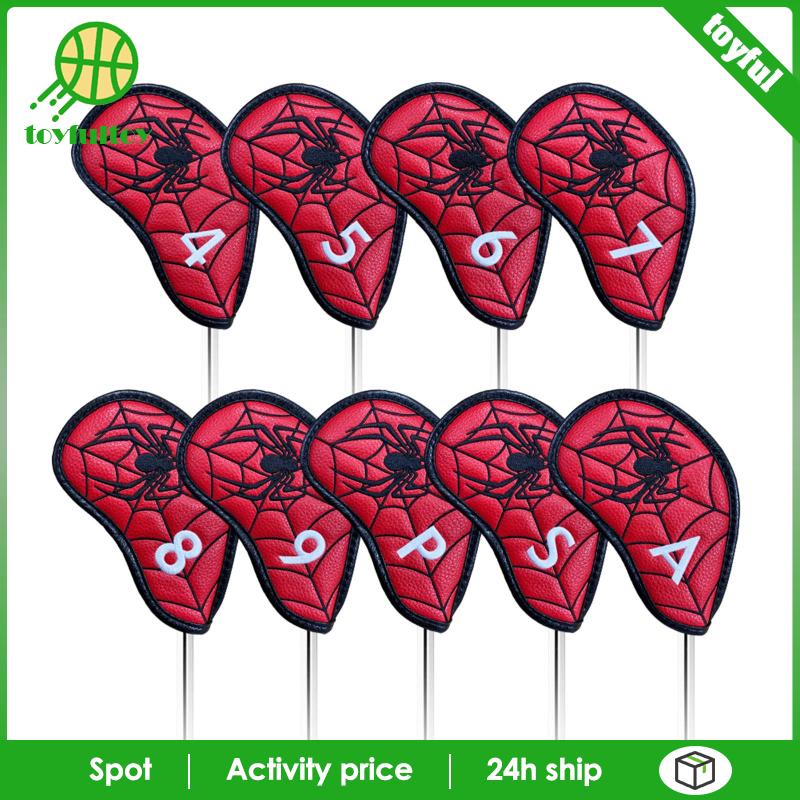 Bộ Vỏ Bọc Gậy Đánh Golf Màu Đỏ Chuyên Dùng