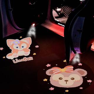 Courtesy Lamp Door Light Automatic Induction Car Universal Projection Lamp Car Cartoon Stellalou Car Atmosphere Light Car welcome lights Car decorative lights