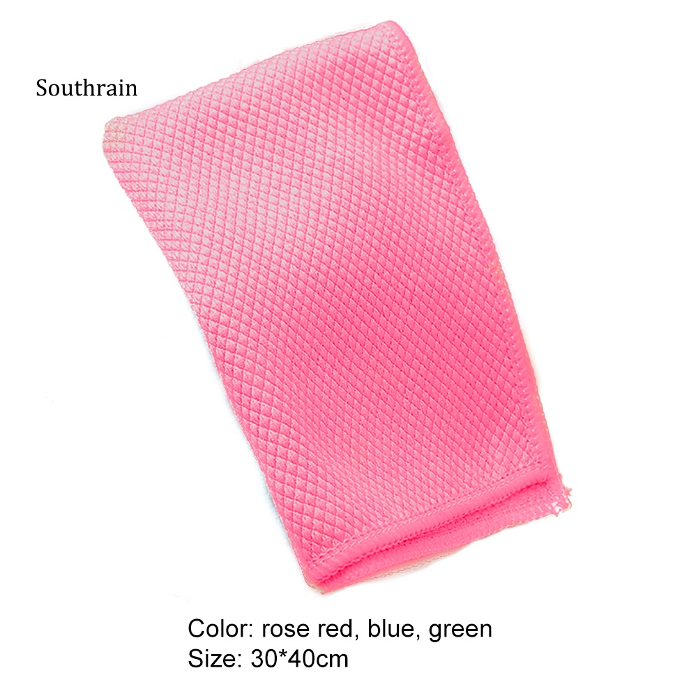 Khăn Lau Chén Dĩa Bằng Vải Sợi Nhỏ Thấm Hút Nhanh