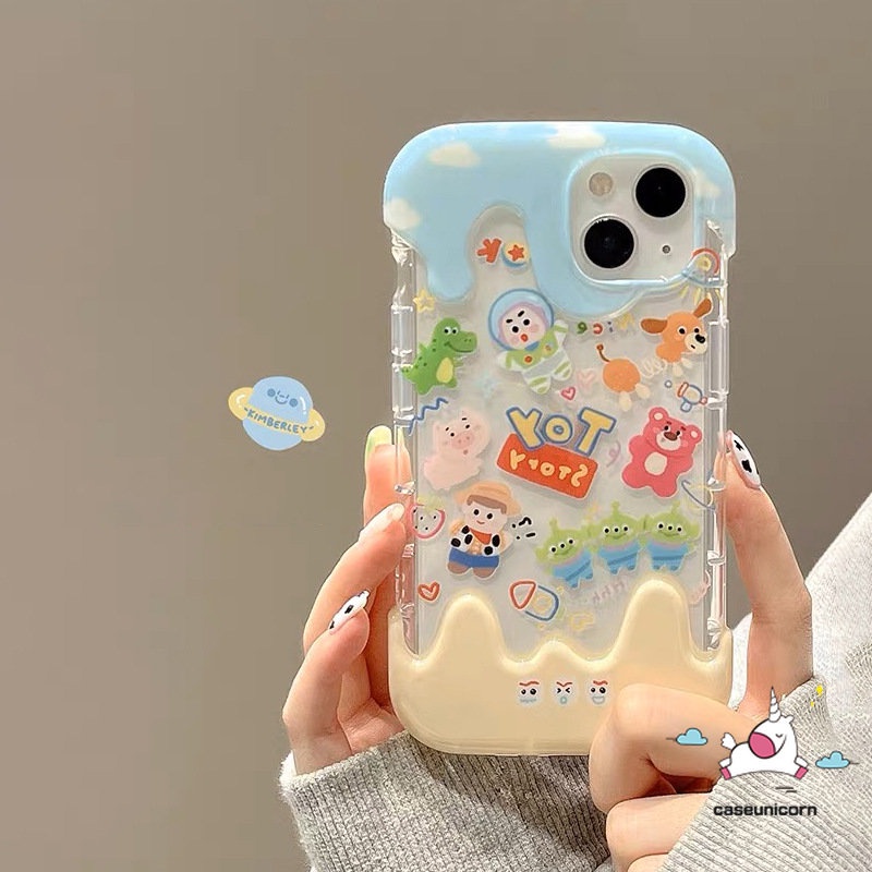 Ốp Điện Thoại Tpu Mềm Hoạt Hình 3D Cho IPhone 11 13 XR 12 14 Pro Max 7Plus X 7 8 Plus XS Max SE 2020