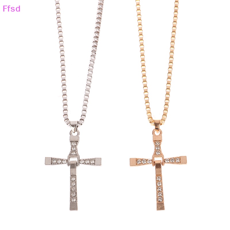 {Ffsd} Vòng cổ Mặt Thánh Giá Đính Pha Lê Dành Cho Nam