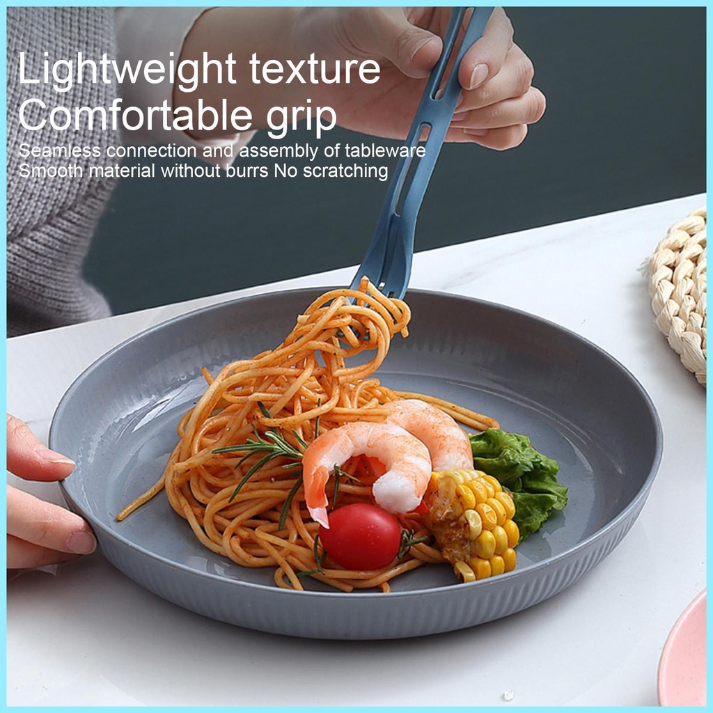 Bộ Dụng Cụ Ăn Uống 3 Trong 1 Có Thể Gấp Gọn Tiện Dụng Cho Cắm Trại