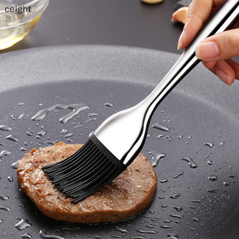 Cọ Phết Dầu Bằng Silicon Và Inox Tiện Dụng Cho Đồ Nướng BBQ