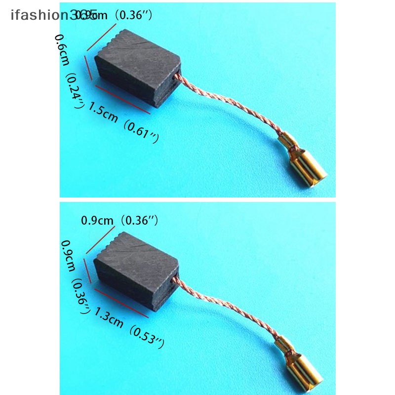 Set 2 Chổi Than 13x9x6mm Thay Thế Cho Máy Mài Góc 100mm ifashion365