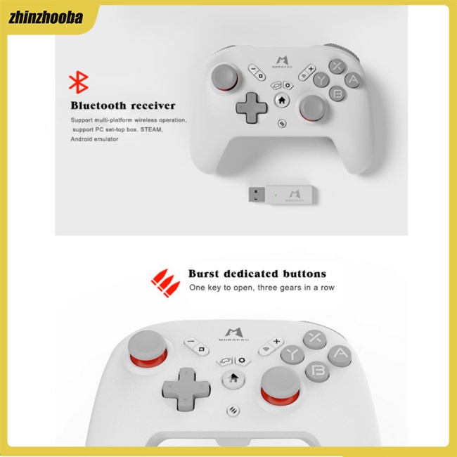 Tay Cầm Chơi Game Bluetooth Không Dây FS Mobapad Có Bộ Nhận Tương Thích Với Nintendo M073